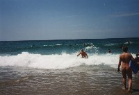 Die Wellen des Atlantik
