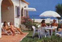 Erholung auf der Veranda