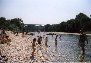 Am Pont du Gard