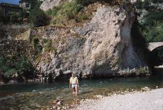 Tarn: das Wasser ist gar nicht kalt
